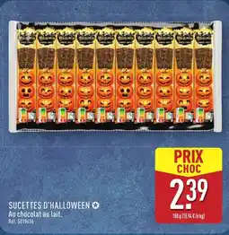 ALDI Sucettes d'halloween offre