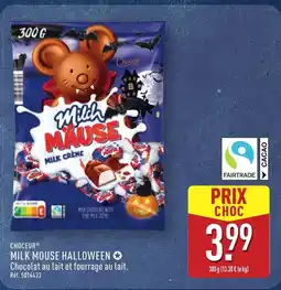 ALDI CHOCEUR Milk mouse halloween offre
