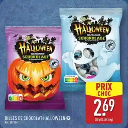 ALDI Billes de chocolat halloween offre