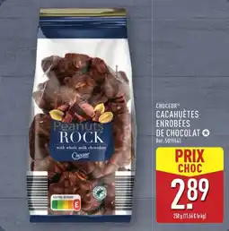 ALDI CHOCEUR Cacahuètes enrobées de chocolat offre