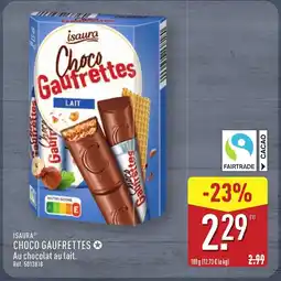 ALDI ISAURA Choco gaufrettes offre