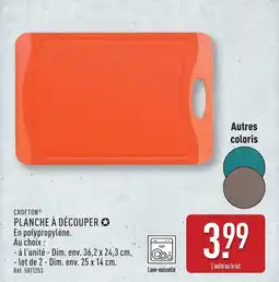 ALDI CROFTON Planche à découper offre