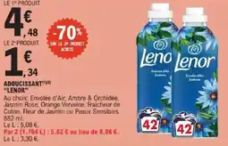 E.Leclerc Adoucissant lenor offre