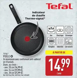 ALDI TEFAL Poêle offre
