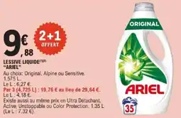 E.Leclerc Lessive liquide offre