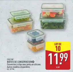 ALDI CROFTON Boîtes de conservation offre