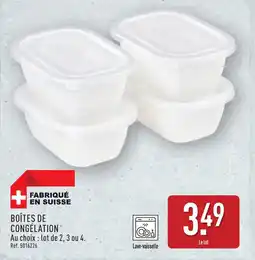 ALDI Boîtes de congélation offre