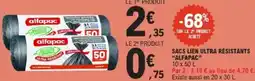 E.Leclerc Sacs lien ultra résistants alfapac offre