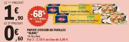E.Leclerc Papier cuisson en feuilles albal offre