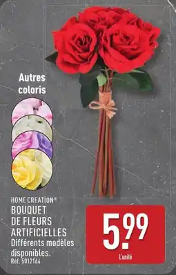 ALDI HOME CREATION Bouquet de fleurs artificielles offre