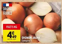 Supeco Oignon Jaune offre