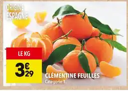 Supeco Clémentine offre