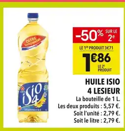 Supeco Lesieur Huile Isio 4 offre