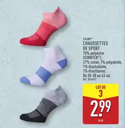 ALDI CRANE Chaussettes de sport offre