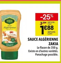 Supeco Zakia Sauce Algérienne offre