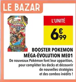 Supeco Pokemon Booster Méga-Évolution ME01 offre