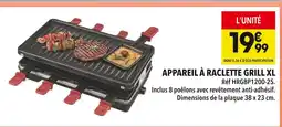Supeco Appareil à raclette grill XL offre