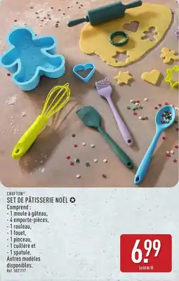 ALDI CROFTON Set de pâtisserie noël offre