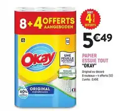 E.Leclerc Okay - papier essuie tout offre