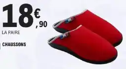 E.Leclerc CHAUSSONS offre