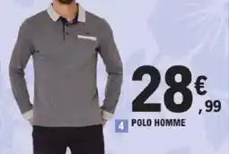 E.Leclerc Polo homme offre