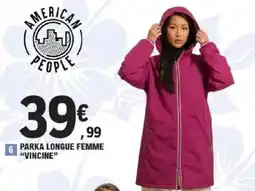 E.Leclerc Parka longue femme vincine offre