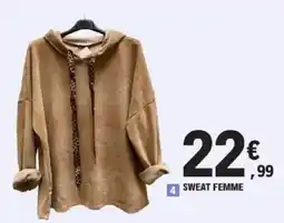 E.Leclerc Sweat femme offre