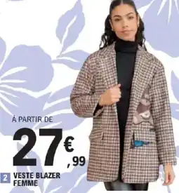 E.Leclerc Veste blazer femme offre