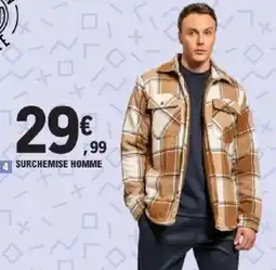 E.Leclerc Surchemise homme offre