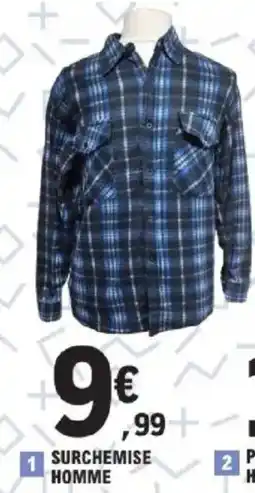 E.Leclerc Surchemise homme offre