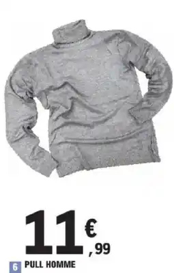 E.Leclerc Pull homme offre