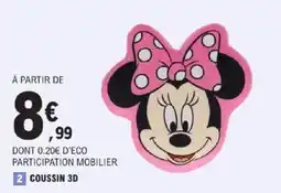E.Leclerc Coussin 3d offre