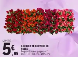E.Leclerc Bouquet de boutons de roses offre