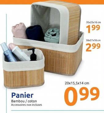 Action Panier offre