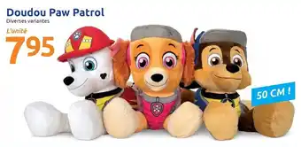 Action Doudou Paw Patrol offre
