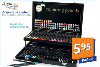 Action Crayons de couleur offre