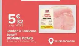 Carrefour Jambon à l’ancienne boisé offre