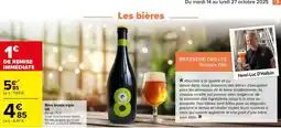 Carrefour Bière blonde triple 08 offre