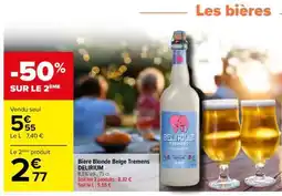 Carrefour Bière Blonde Belge Tremens DELIRIUM offre