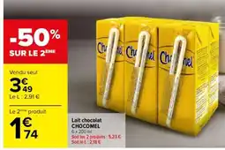 Carrefour Lait chocolat CHOCOMEL offre