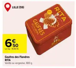 Carrefour Gaufres des Flandres RITA offre