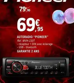 E.Leclerc AUTORADIO “PIONEER” offre