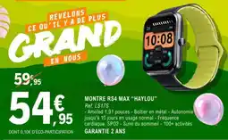 E.Leclerc Montre RS4 Max “Haylou” offre