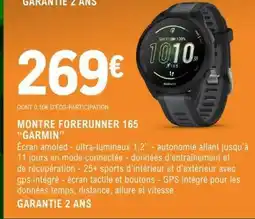 E.Leclerc Montre Forerunner 165 Garmin offre