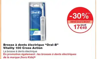 Monoprix Brosse à dents èlectrique offre