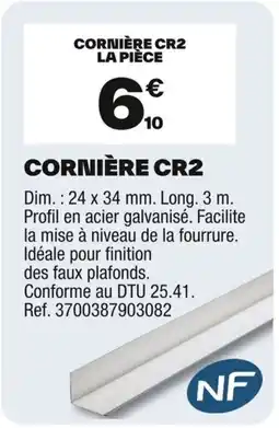 Brico Dépôt Cornière cr2 offre