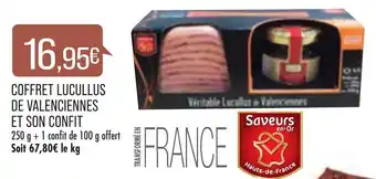 Match Coffret Lucullus De Valenciennes Et Son Confit offre