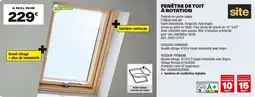 Brico Dépôt Fenêtre de toit à rotation offre