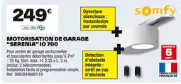 Brico Dépôt Motorisation de garage "serenia" io 700 offre