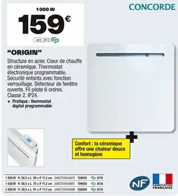 Brico Dépôt CONCORDE Origin offre